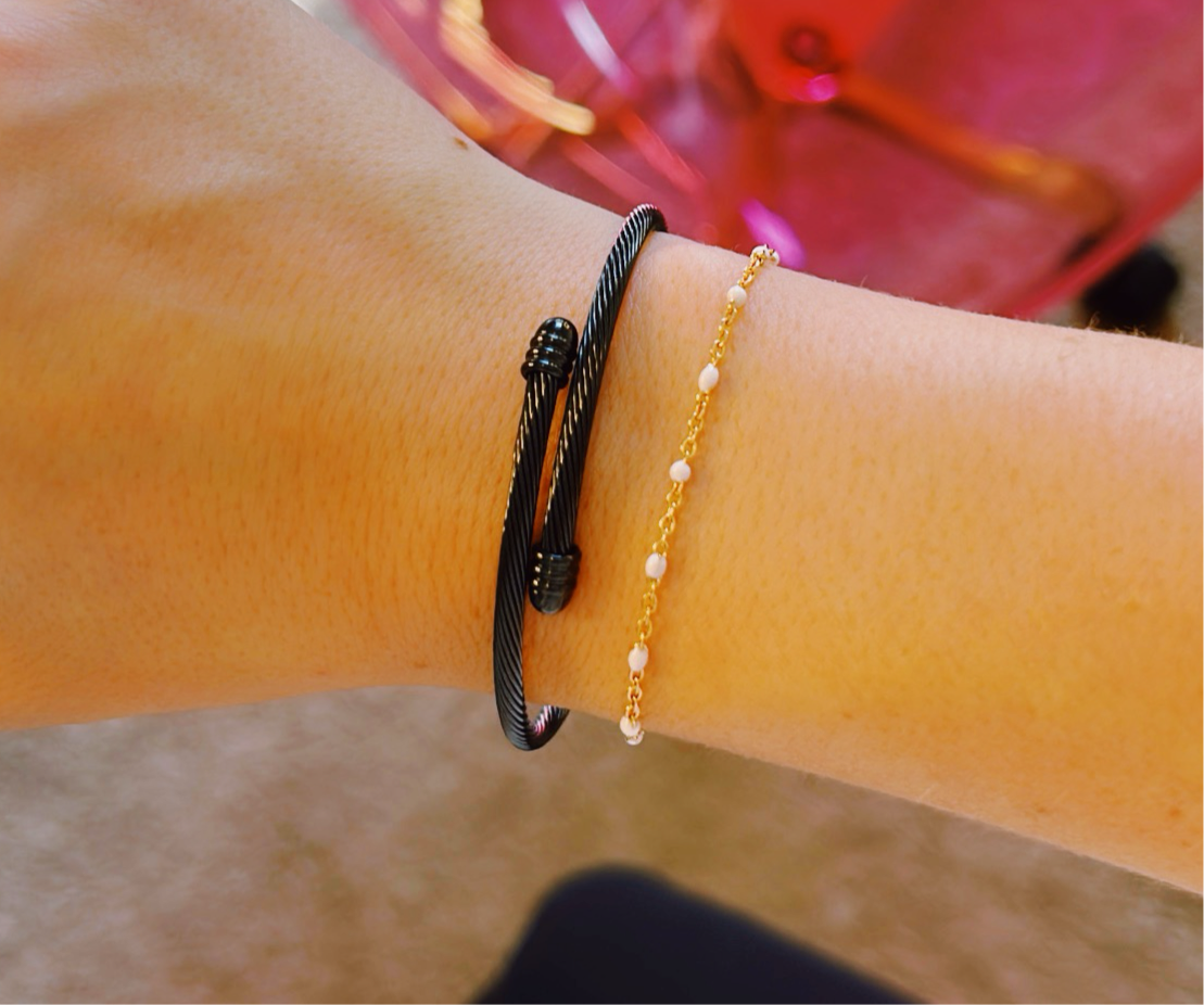 Silver Cable Bracelet