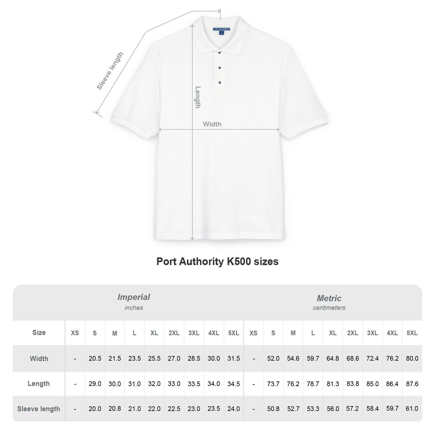 Men's Embroidered Marlin Polo Shirt