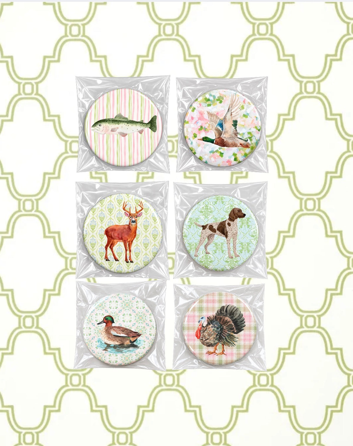 Wildlife Buttons