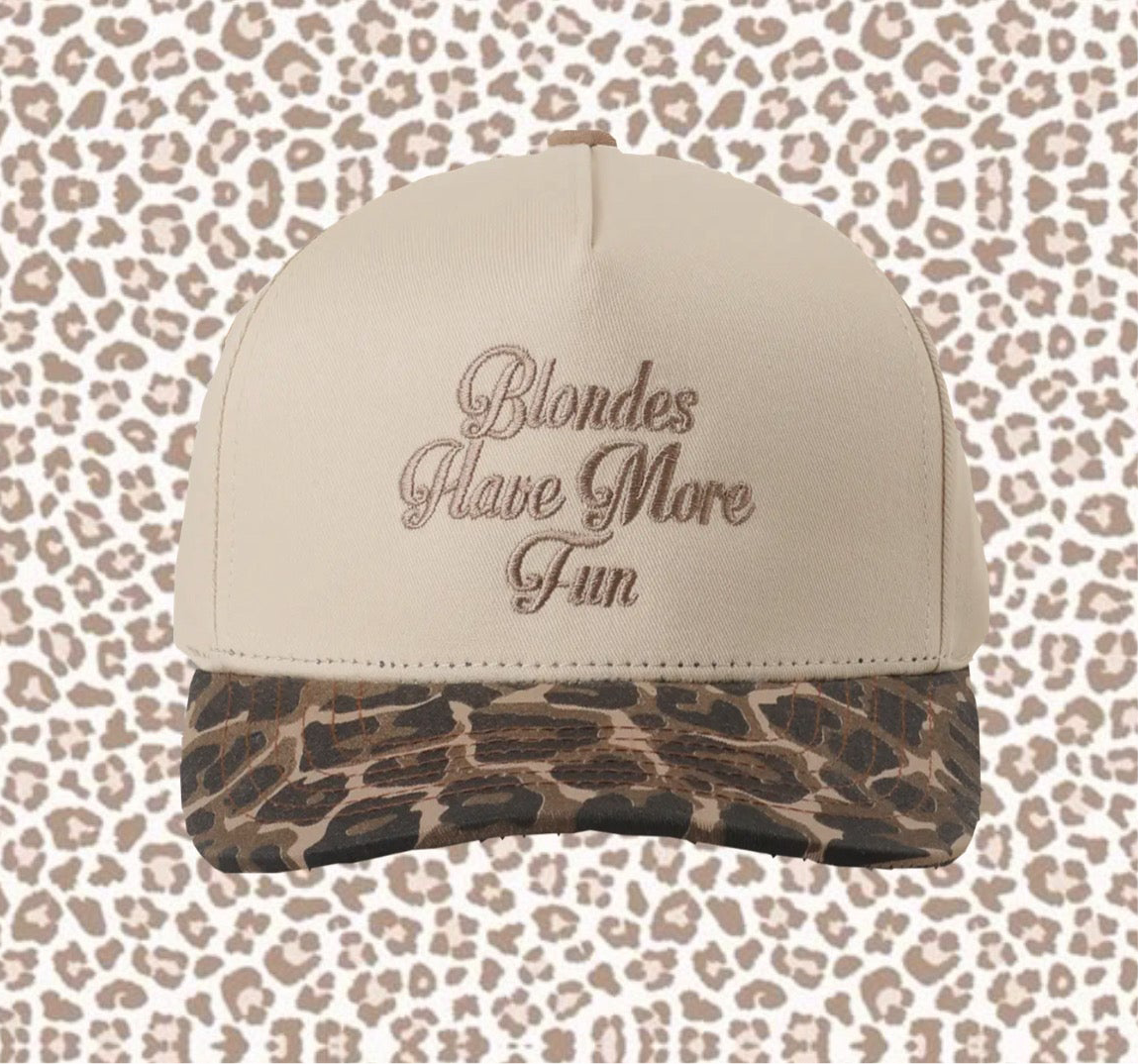 Blondes Have More Fun Trucker