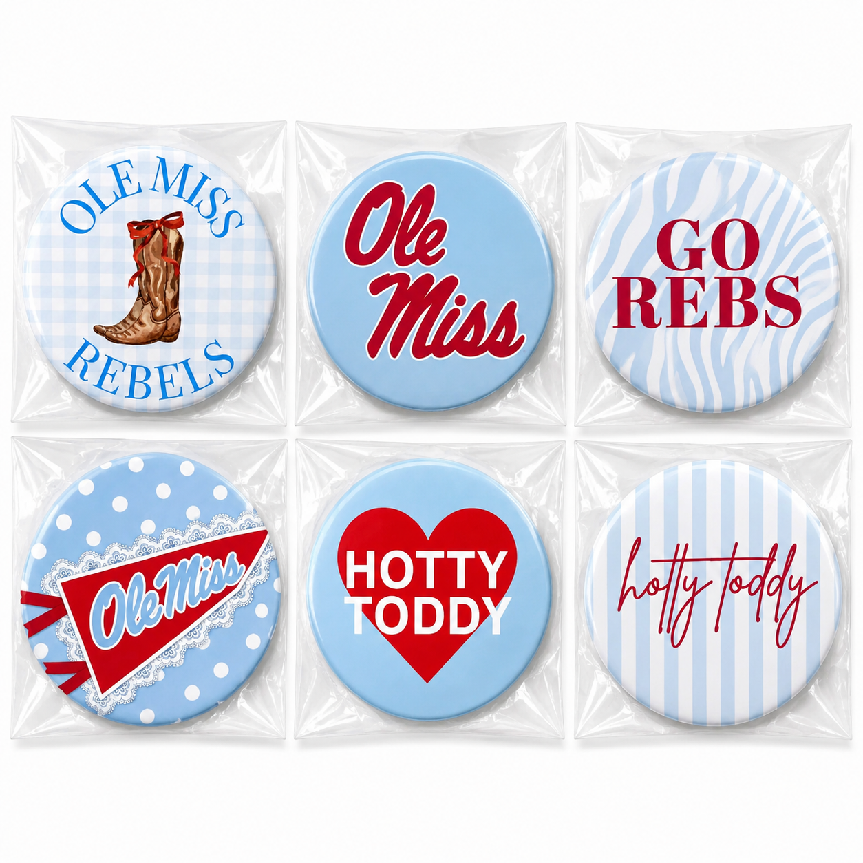 Ole Miss Buttons
