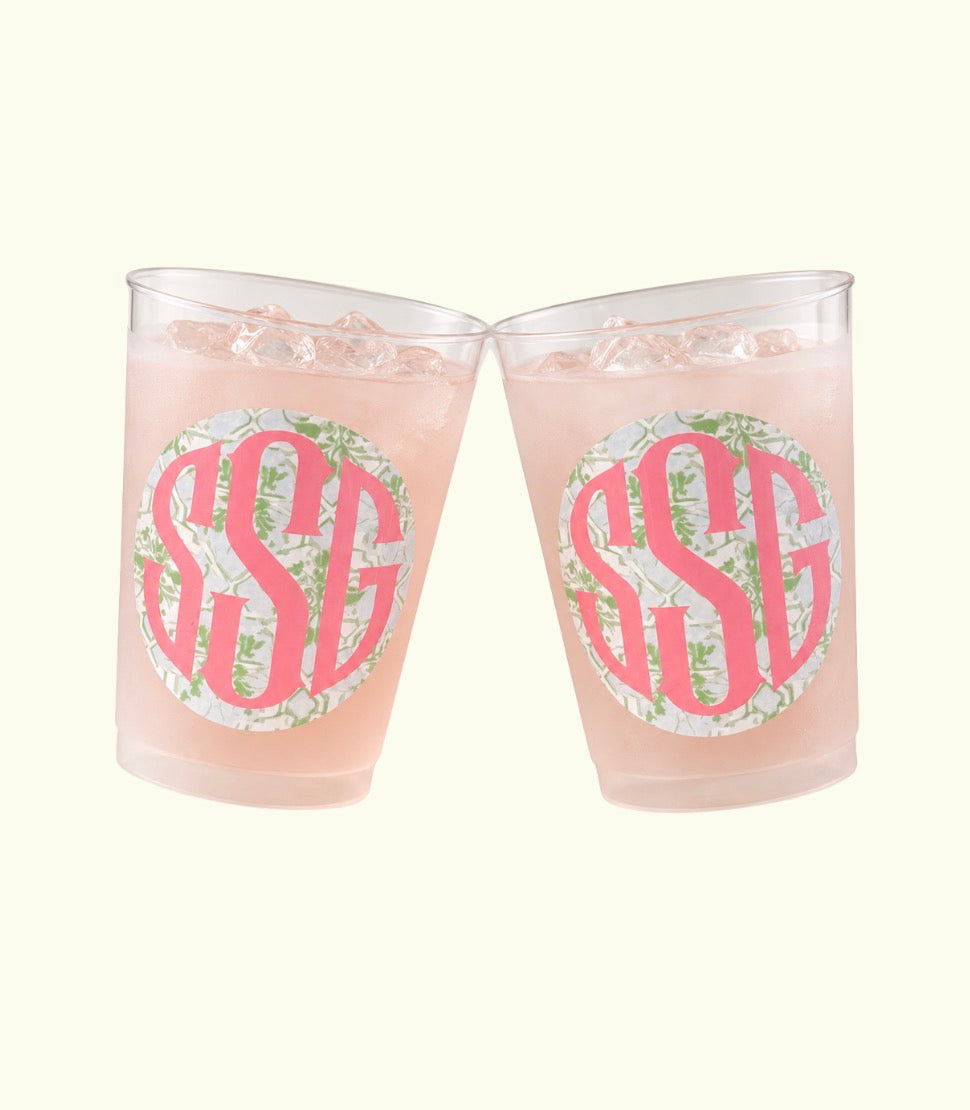 Custom Frosted Plastic Cup (2 pk)