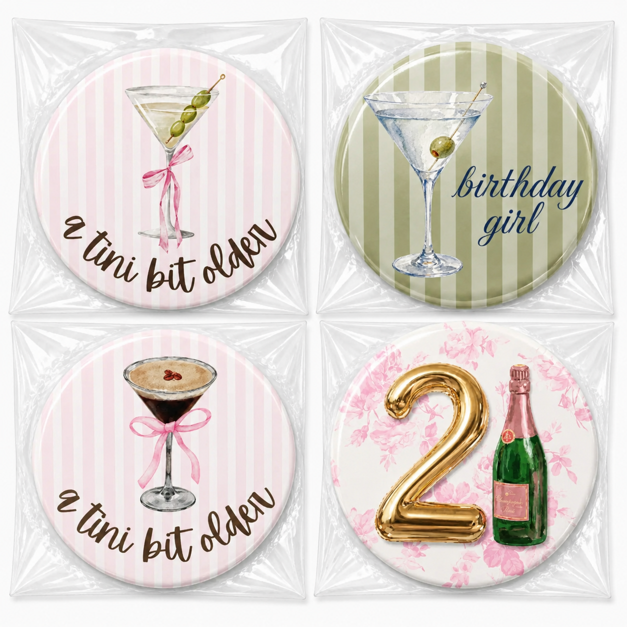 Birthday Buttons