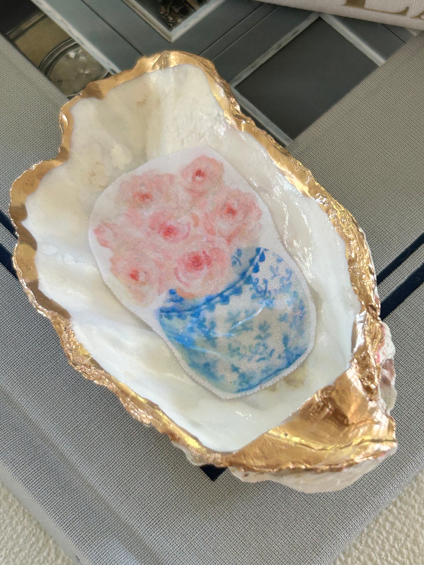 Large Oyster Shell Dish