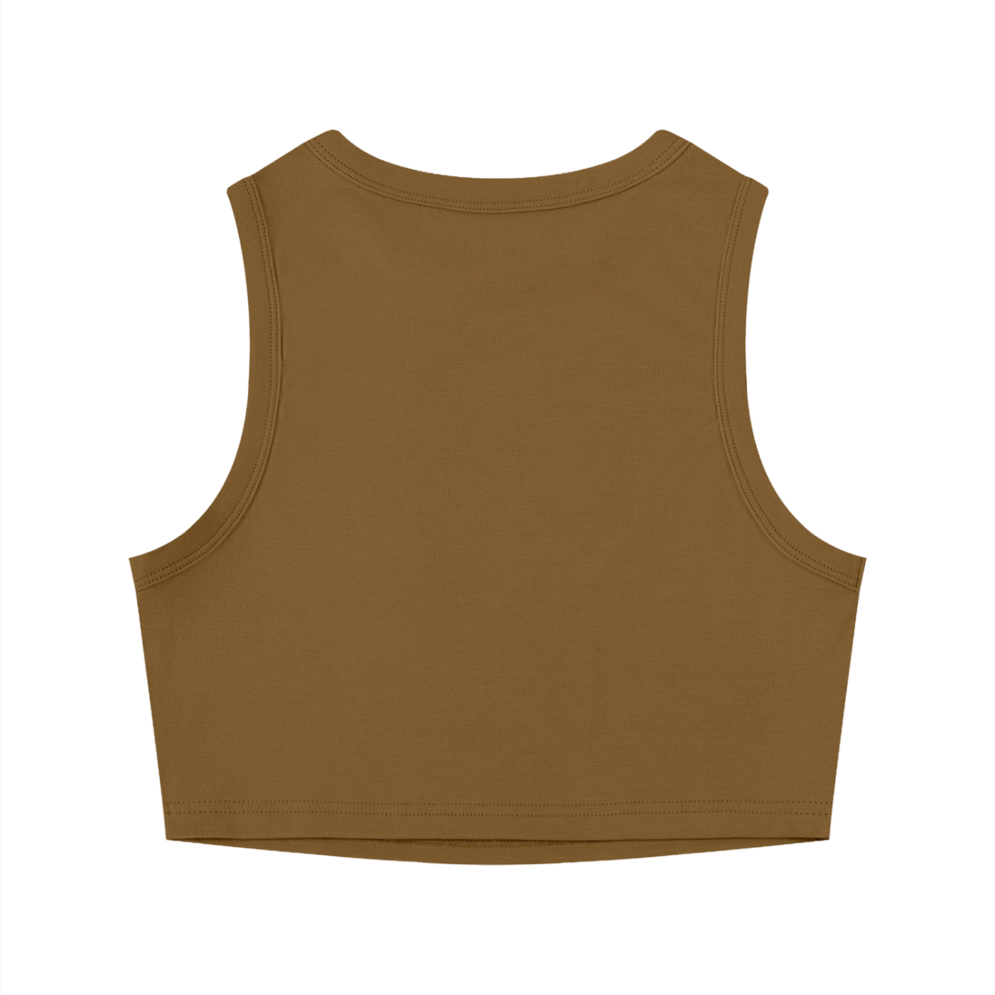 Faux Rhinestone Women's Crop Tank Top