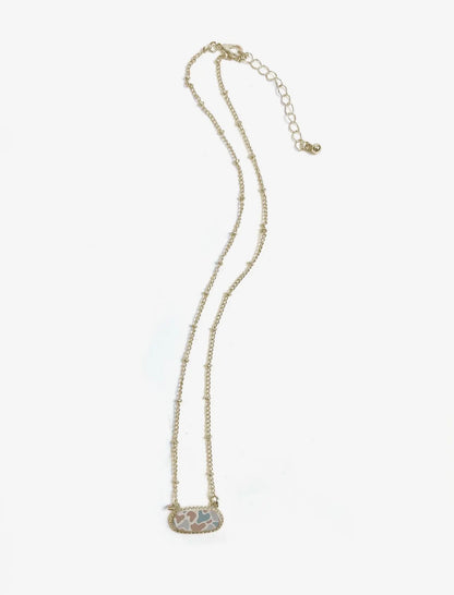 Camo Necklace