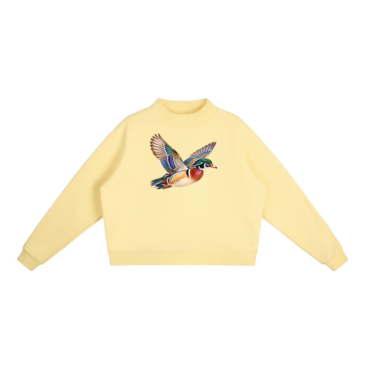 The Wood Duck Mock-Neck