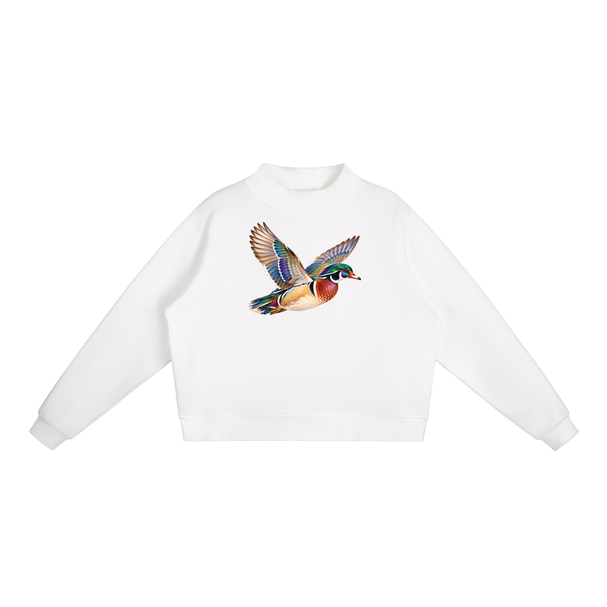 The Wood Duck Mock-Neck