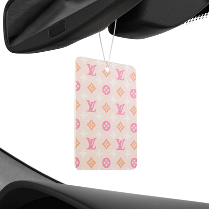 Pink Monogram Air Freshener
