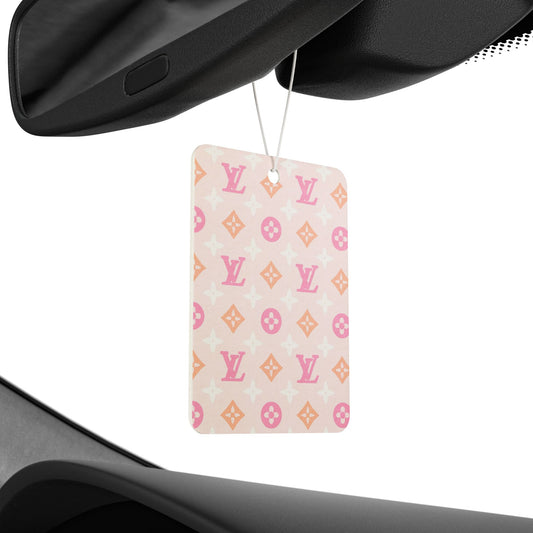 Pink Monogram Air Freshener