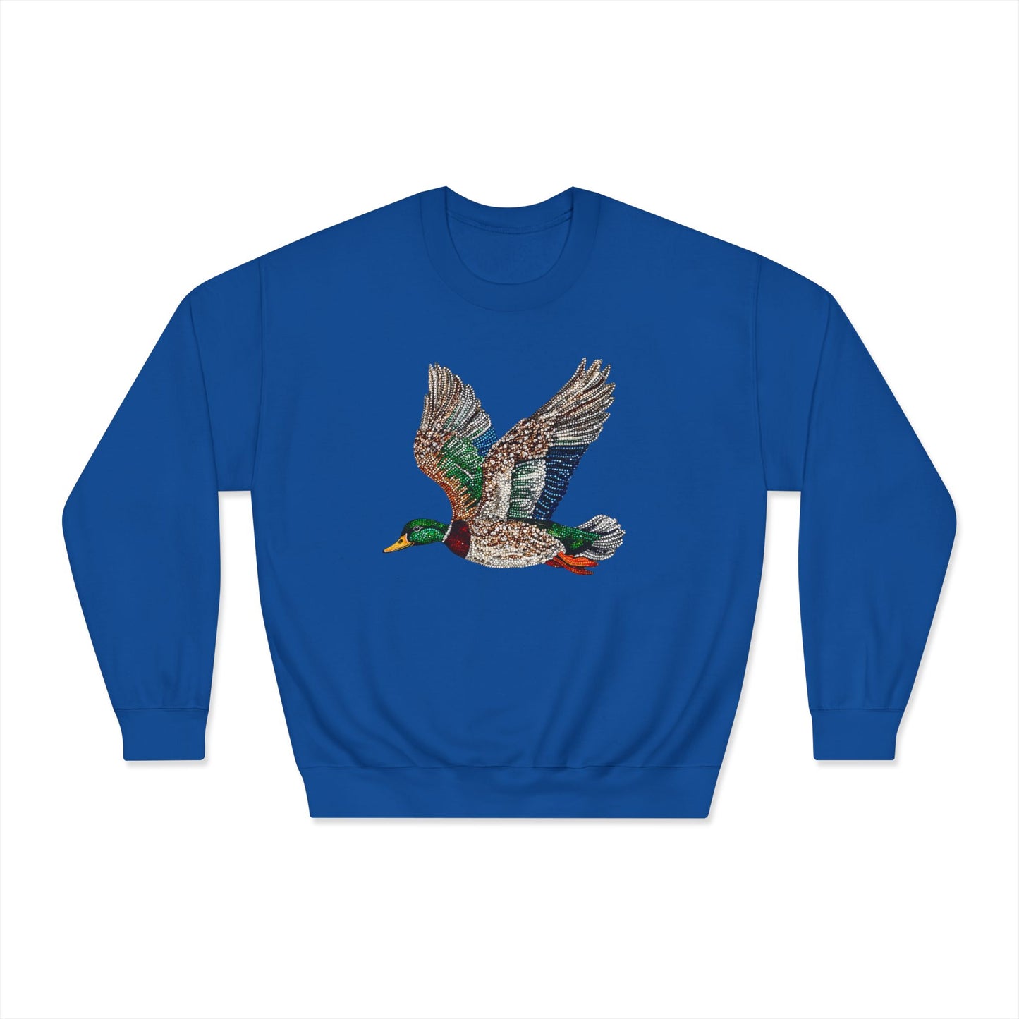 Rhinestone Mallard Crewneck