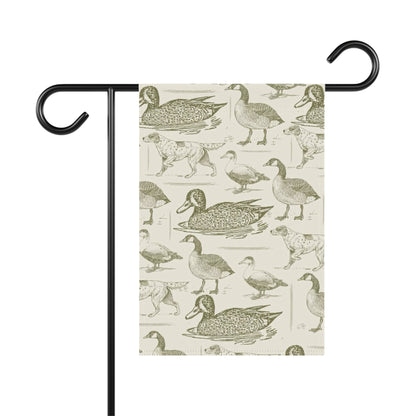 Vintage Waterfowl Garden Flag