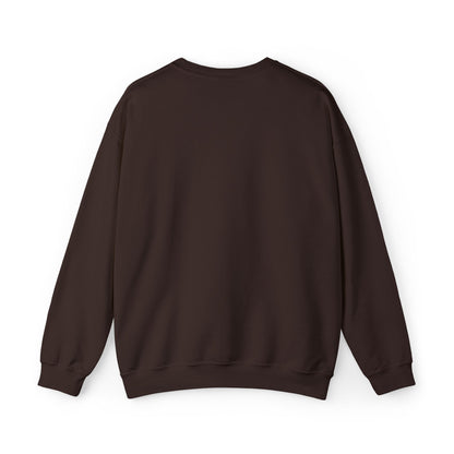 Custom Monogram Embroidery Sweatshirt — Classic White