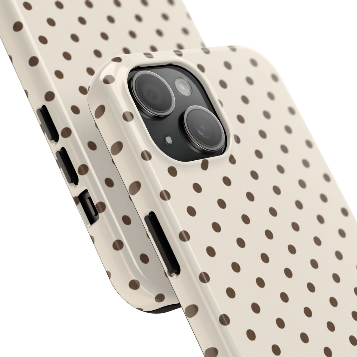 Ella Blue Vintage Waterfowl Polka Dot Phone Case