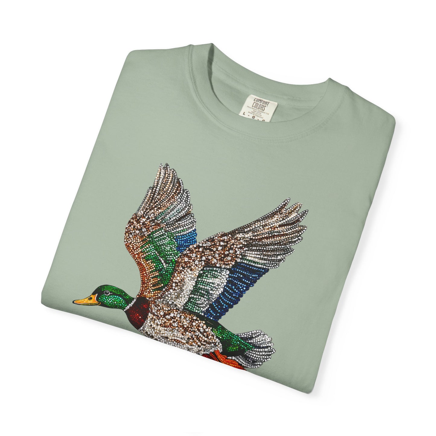 Rhinestone Mallard Tee - Multiple Colors