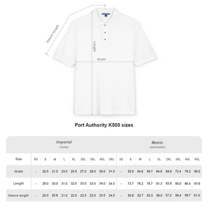 Men's Embroidered Marlin Polo Shirt