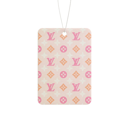 Pink Monogram Air Freshener