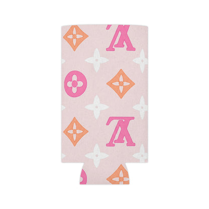 Pink Monogram Koozie - Standard & Slim