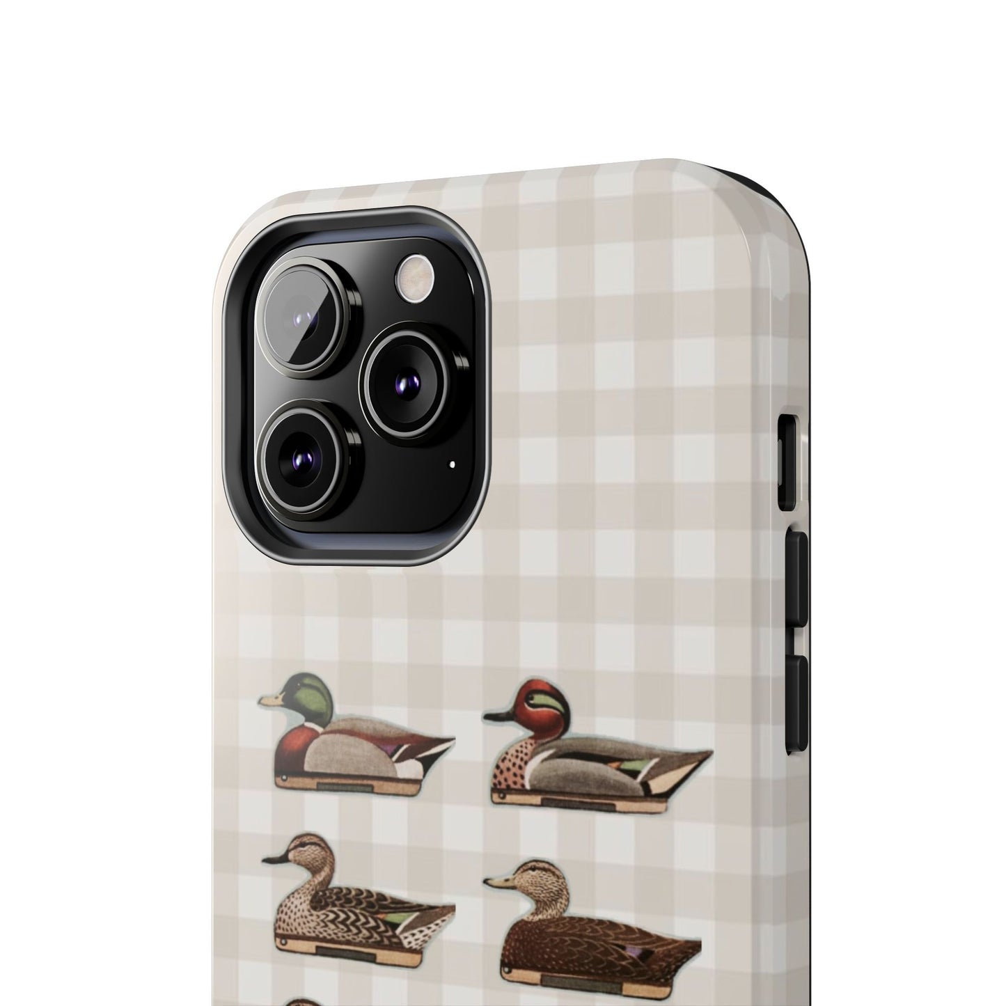 The Decoy Phone Case – Vintage Waterfowl Pattern