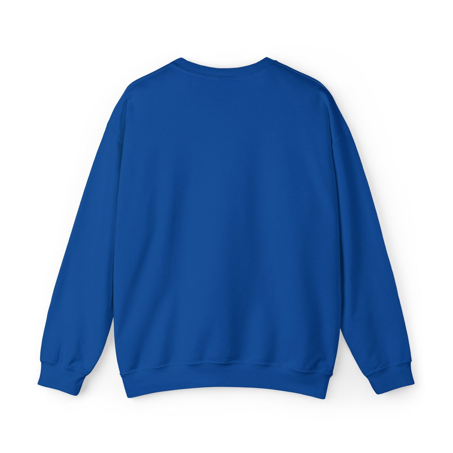 Custom Monogram Embroidery Sweatshirt — Classic White