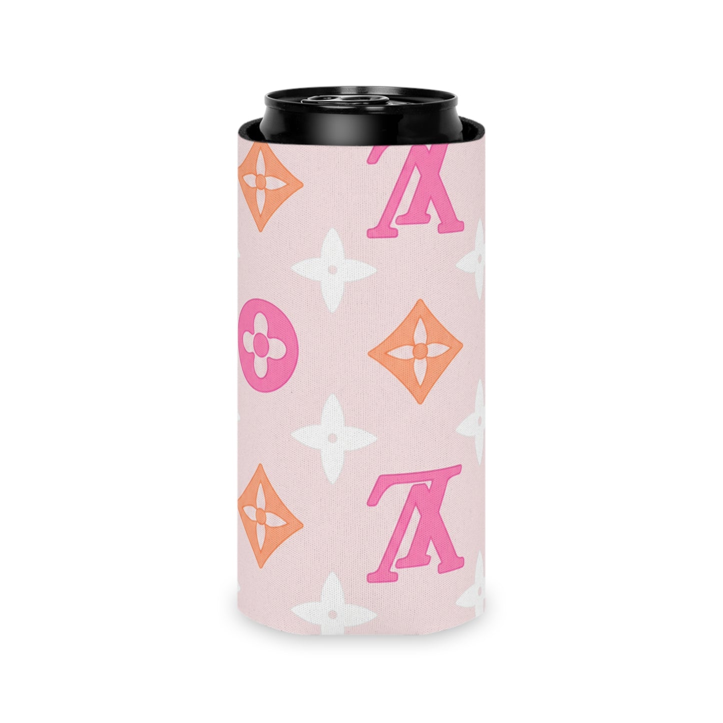 Pink Monogram Koozie - Standard & Slim