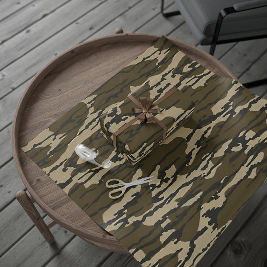 Camo Woodland Wrapping Paper