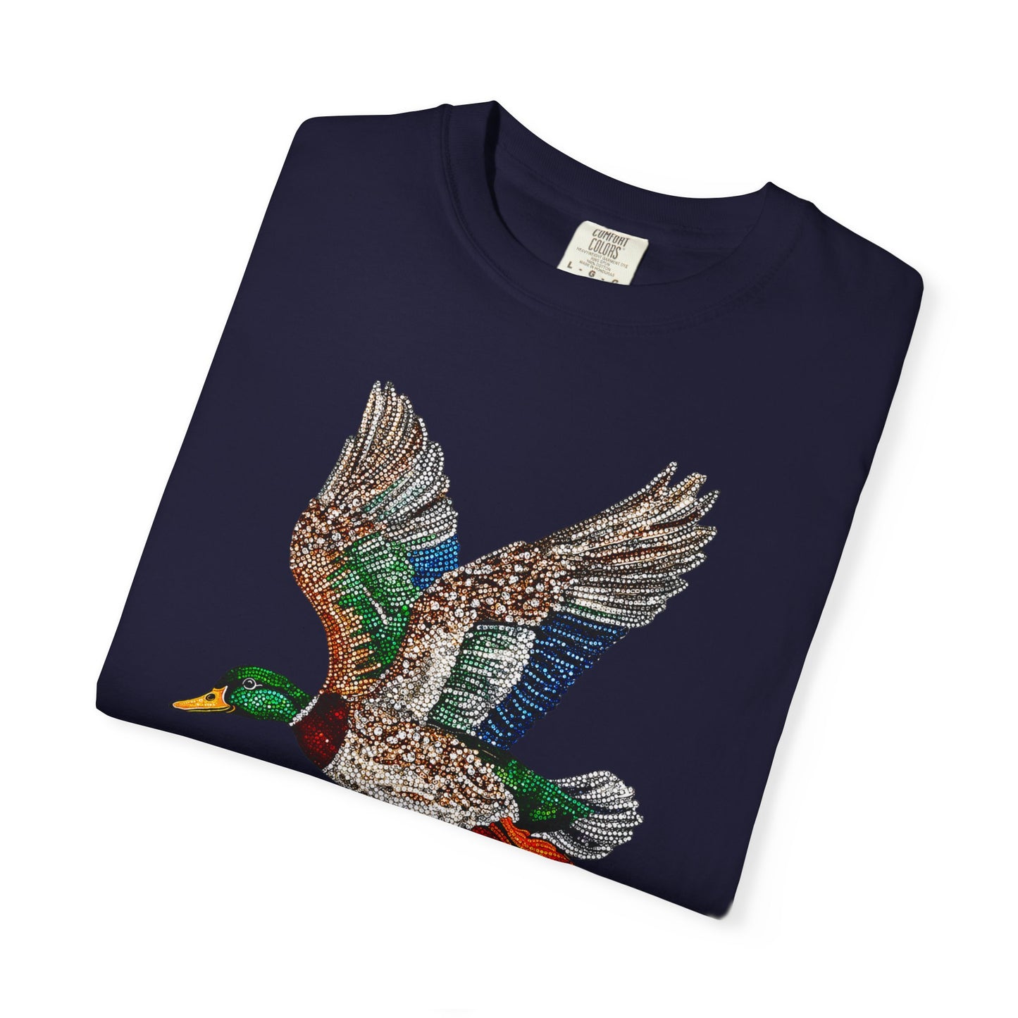 Rhinestone Mallard Tee - Multiple Colors