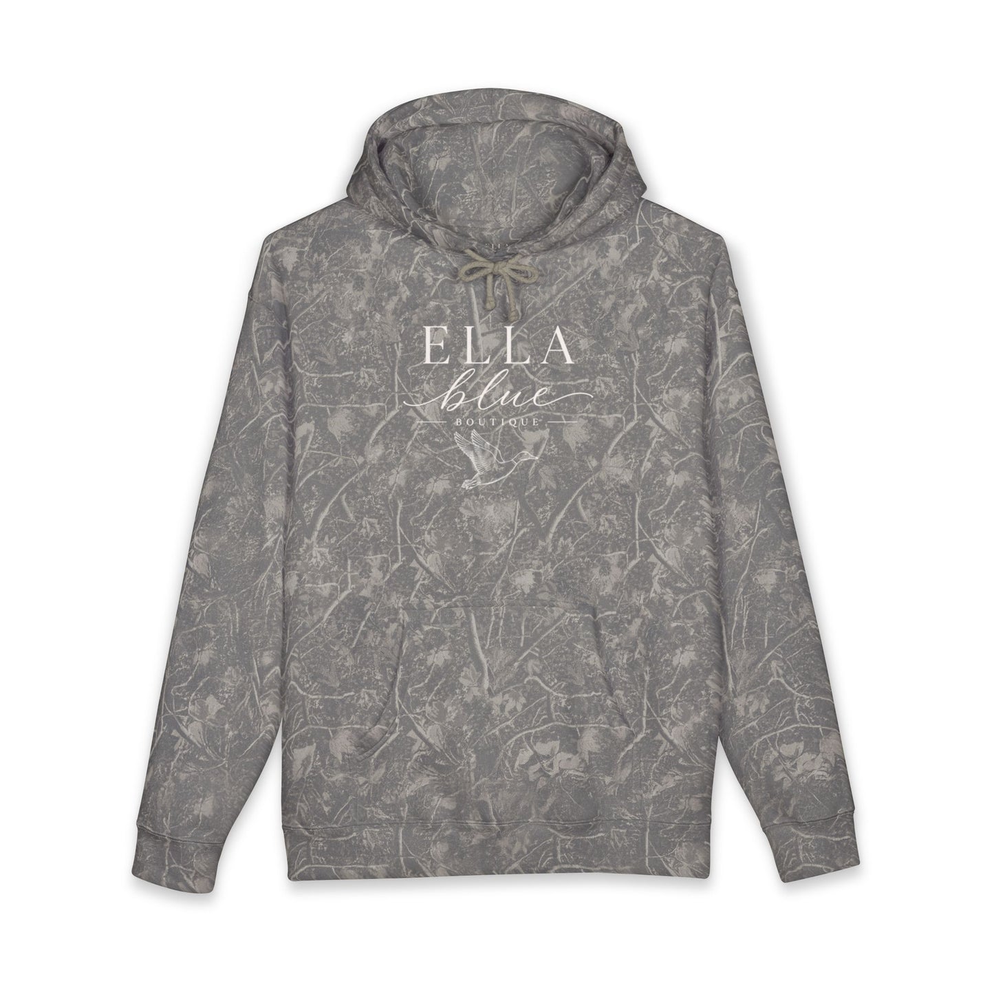 Ella Blue Boutique Camo Hoodie