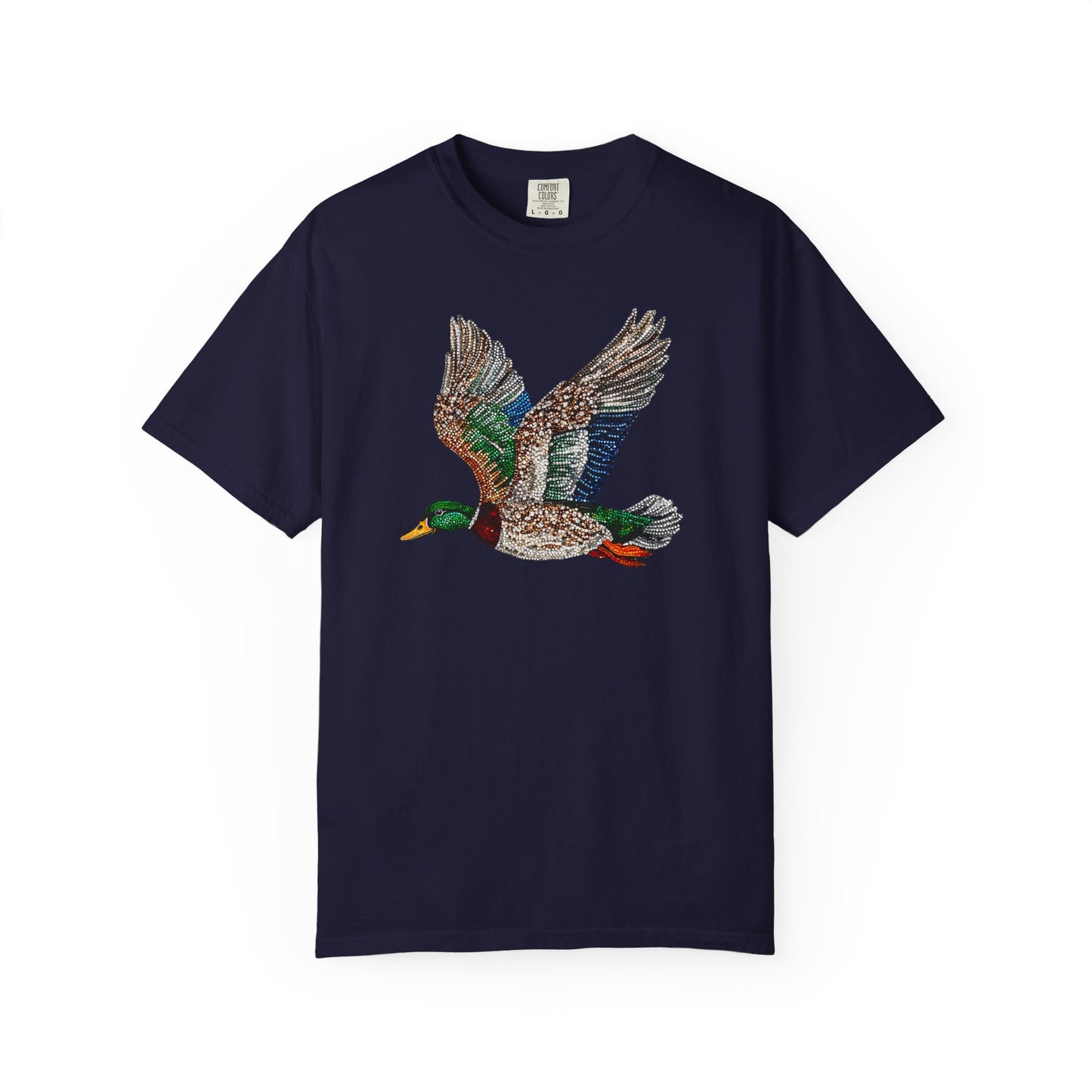 Rhinestone Mallard Tee - Multiple Colors