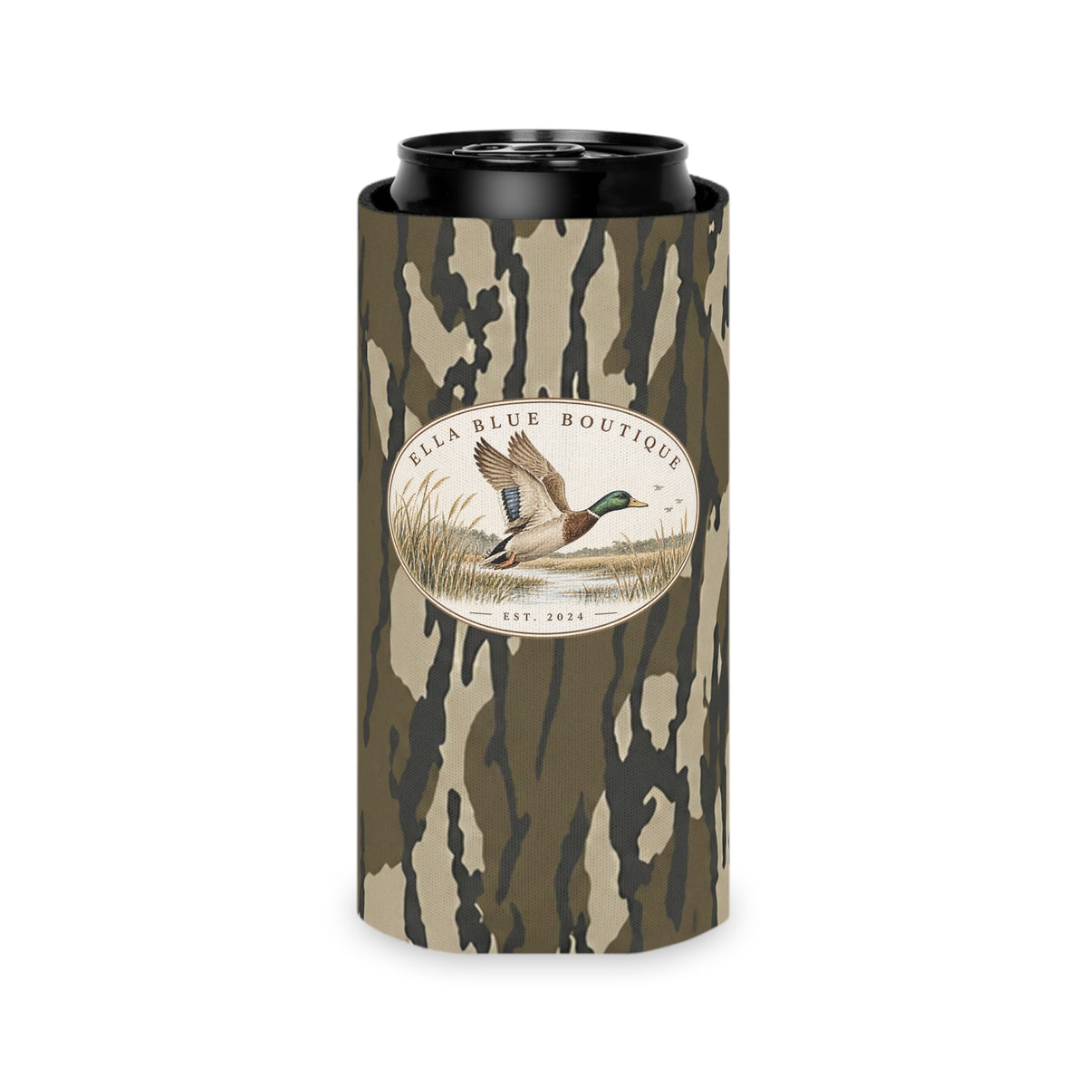 Ella Blue x Mossy Oak Koozie