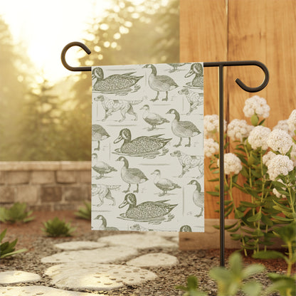Vintage Waterfowl Garden Flag