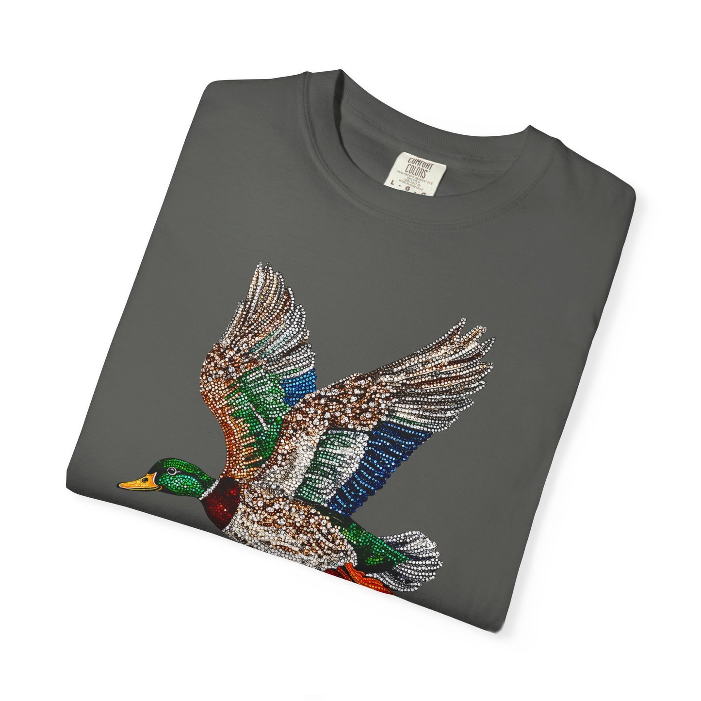 Rhinestone Mallard Tee - Multiple Colors