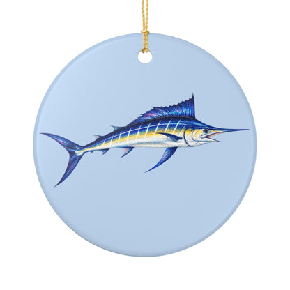 Ceramic Ornament - Marlin Fish