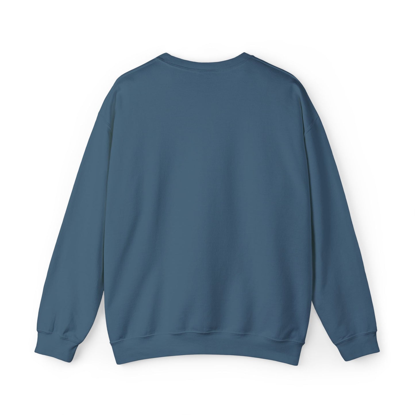 Custom Monogram Embroidery Sweatshirt — Classic White