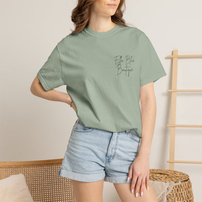 Ella Blue Boutique Mallard Tee - Unisex - Mock-pocket