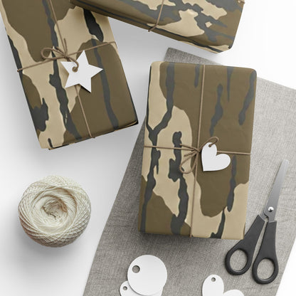 Camo Woodland Wrapping Paper