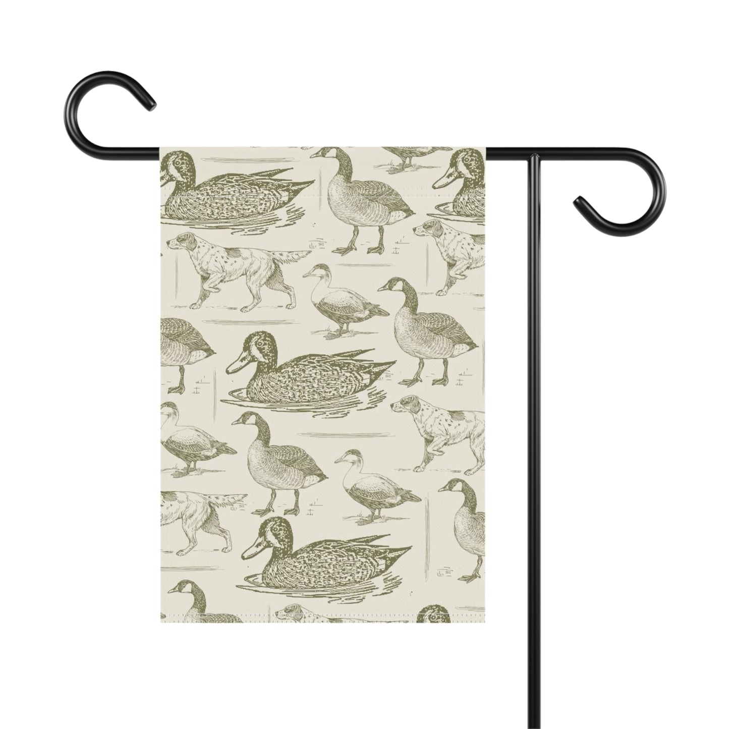 Vintage Waterfowl Garden Flag
