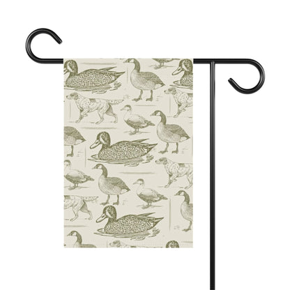 Vintage Waterfowl Garden Flag