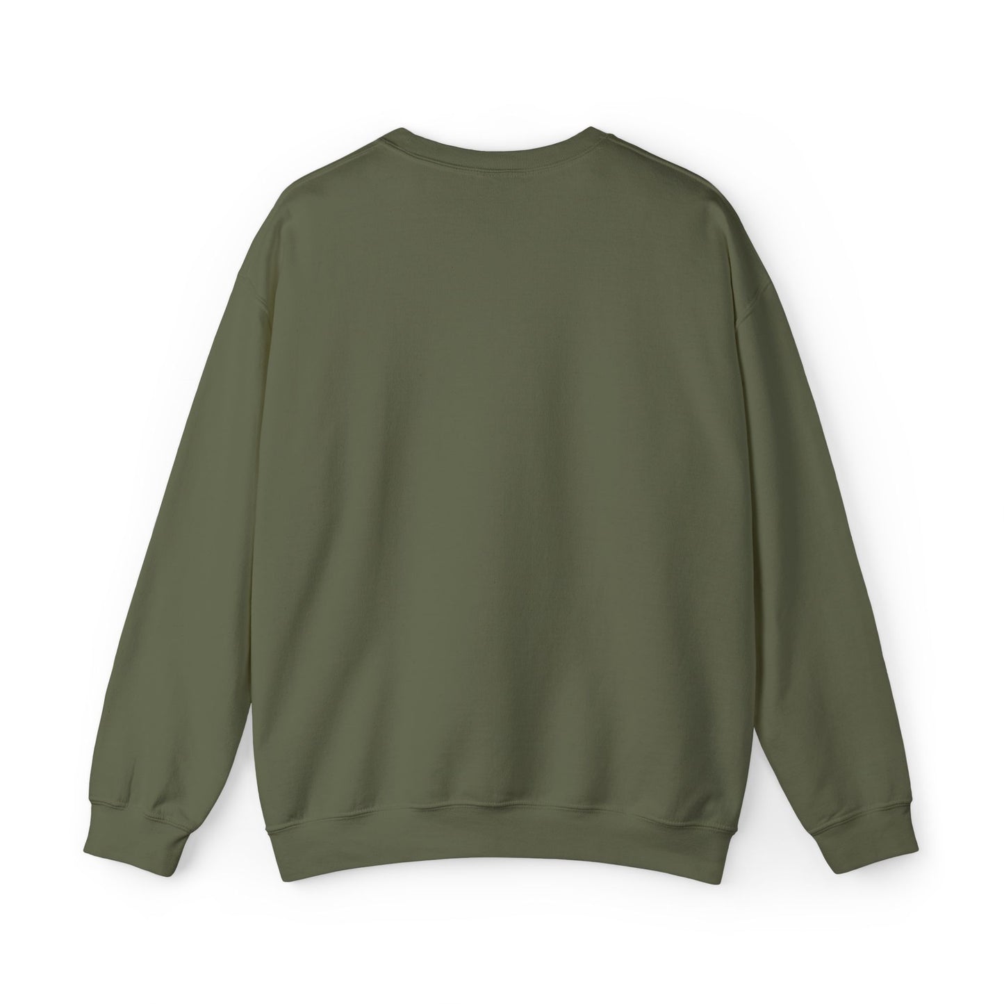 Custom Monogram Embroidery Sweatshirt — Classic White