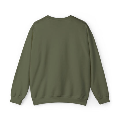 Custom Monogram Embroidery Sweatshirt — Classic White