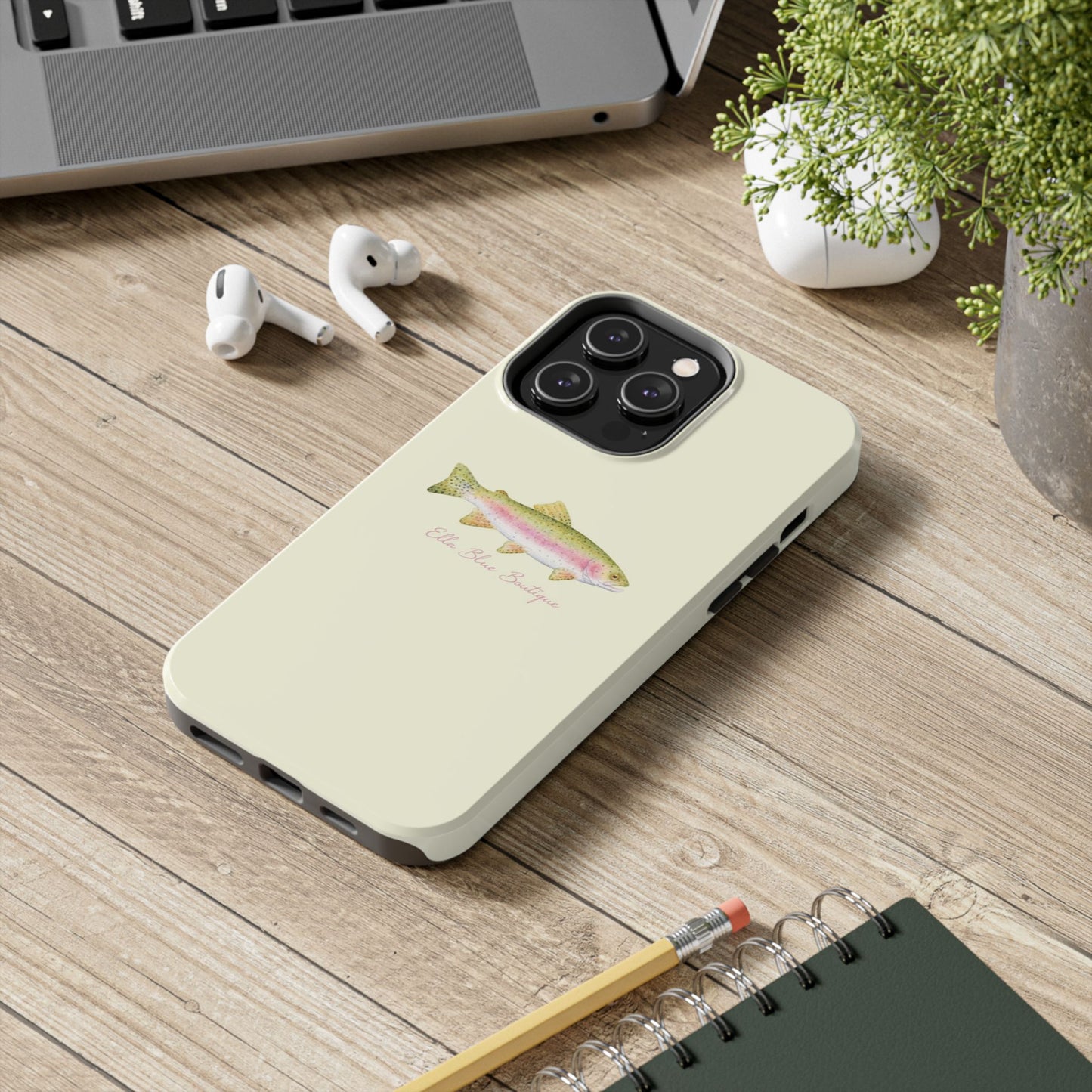 Ella Blue Boutique Trout Phone Case