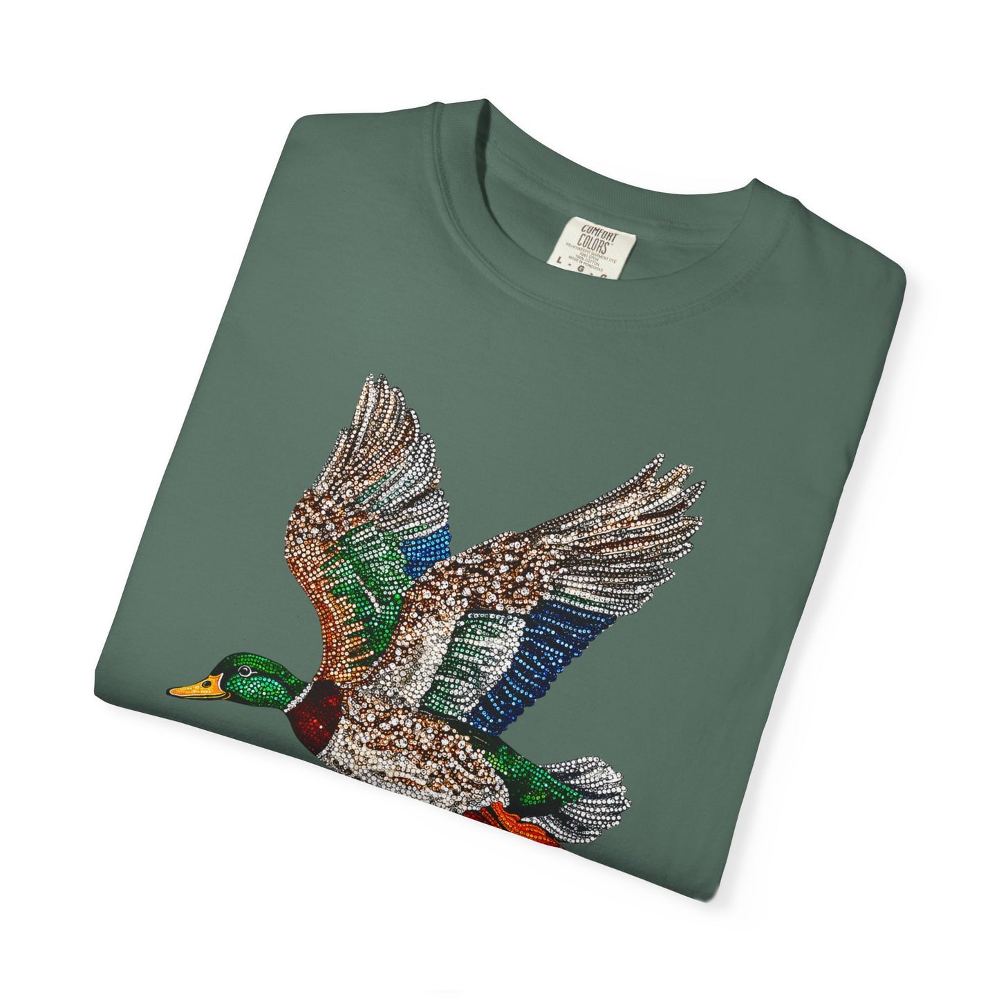 Rhinestone Mallard Tee - Multiple Colors