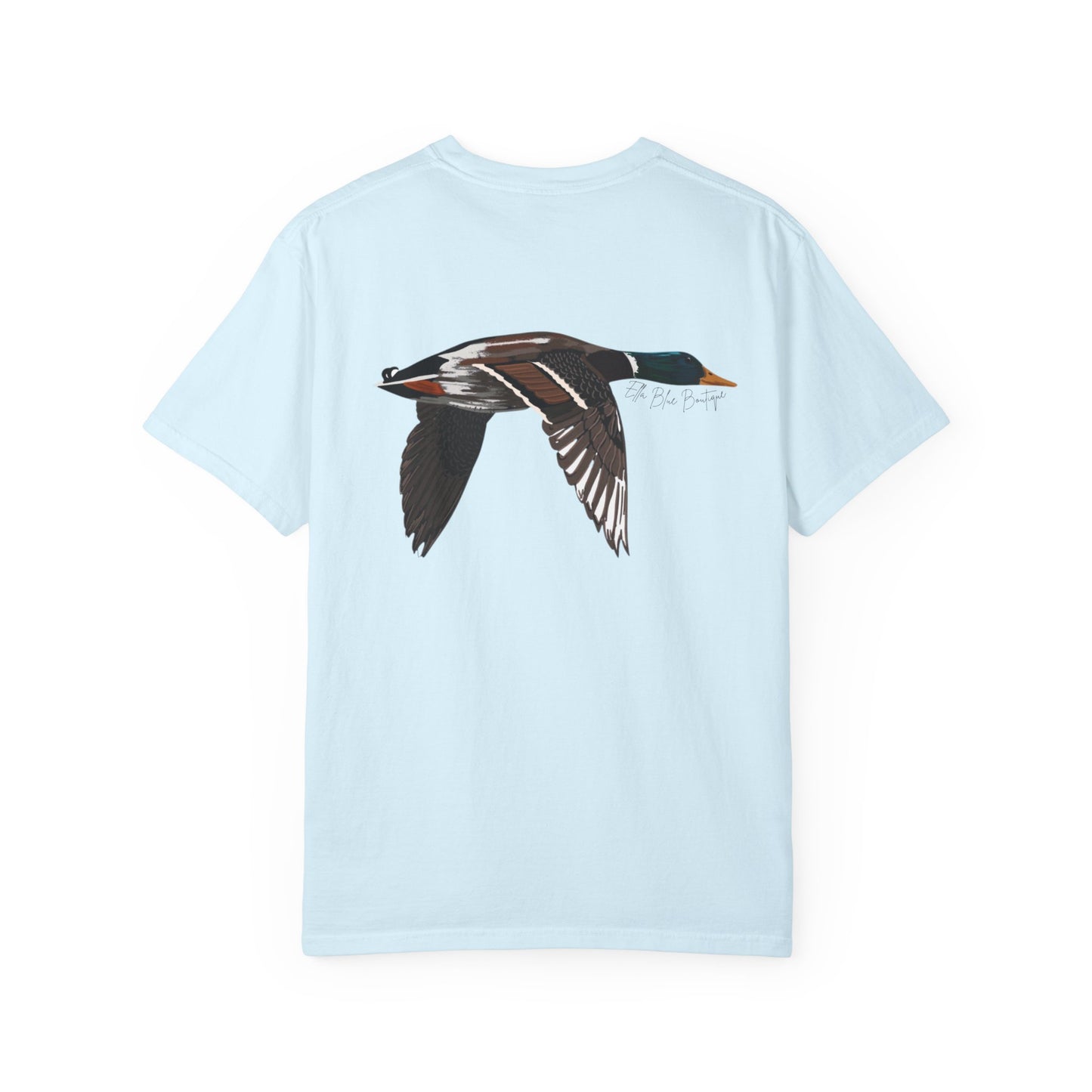 Ella Blue Boutique Mallard Tee - Unisex - Mock-pocket