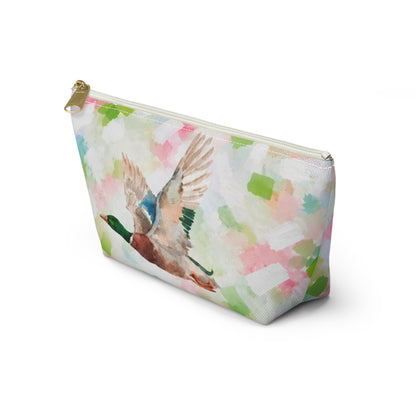 Mallard Duck Confetti Cosmetic Pouch