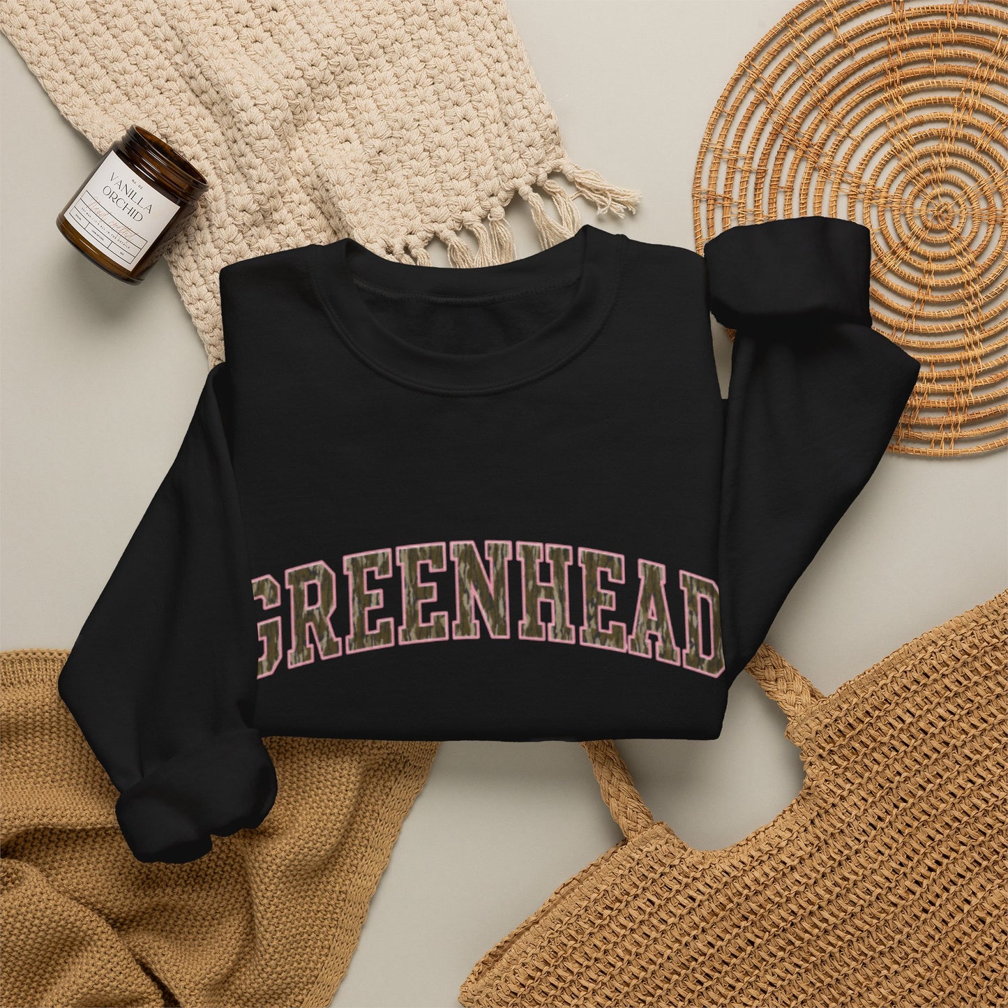 Greenhead Crewneck - Bottomland Camo