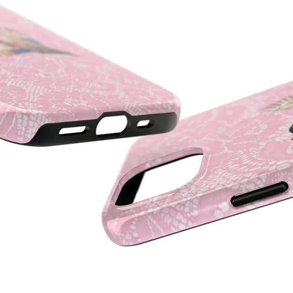 Pink Lace Mallard Phone Case