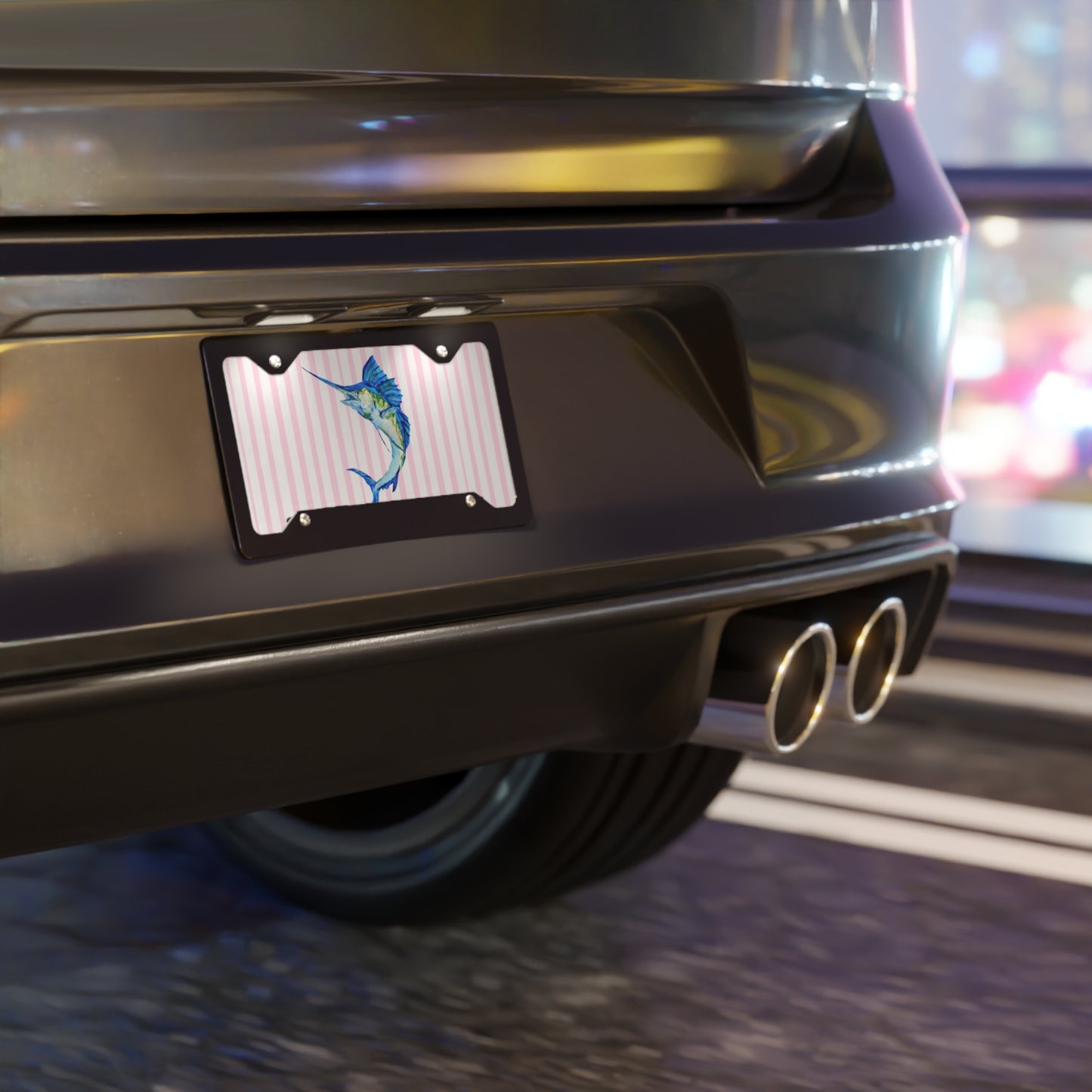 Big Rock Marlin License Plate