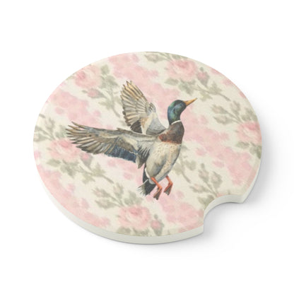 LSF Mallard Car Coasters - Ceramic