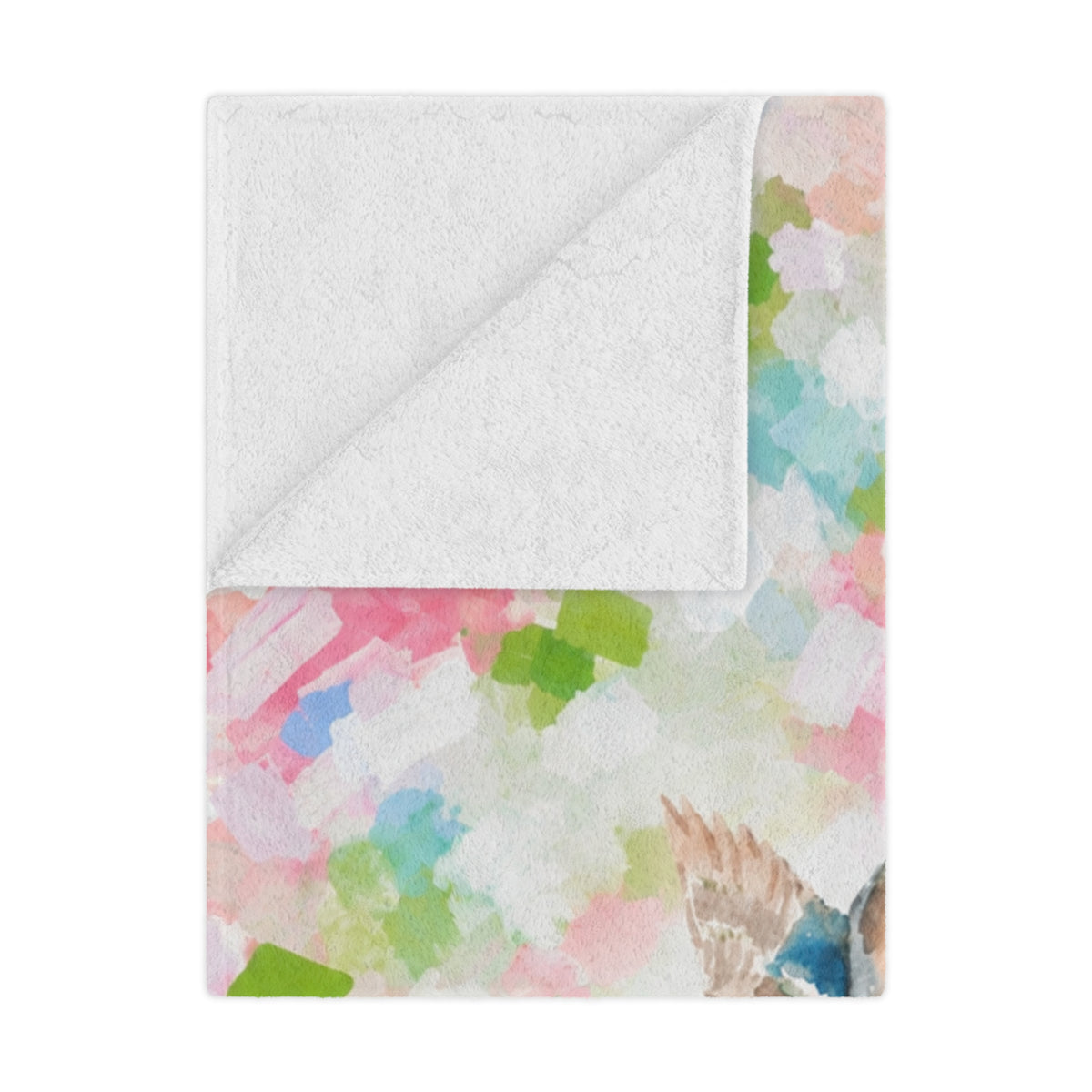 Mallard Duck Confetti Minky Blanket