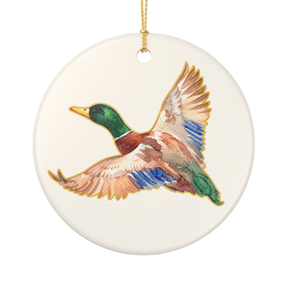 Ceramic Ornament – Mallard Duck